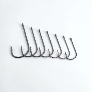 40PCS 1/0 - 8/0 Short Shank Wide Mouth Aberdeen Hook 2X Strength & Gap Saltwater Fishing Hook Sabiki Rigs Big Streamer Fly Hook
