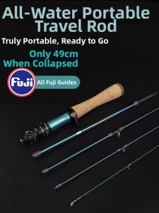 fishingfans | Portable Versatile Fishing Lure Rod 4 Sections
