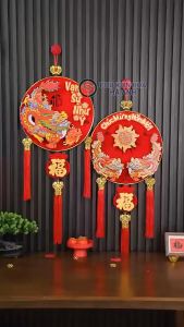 Rồng Treo Cửa Chữ VIỆT Decor 3D Chiêu Tài Hút Lộc