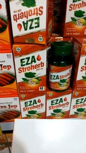 obat stroke eza stroherb 60 kapsul herbal ampuh mengatasi penyakit stroke dan gejala awal stroke