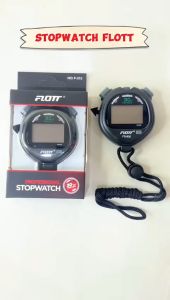 STOPWATCH OLAHRAGA FLOTT PROFESIONAL 10 30 60 100 200 SET MEMORI