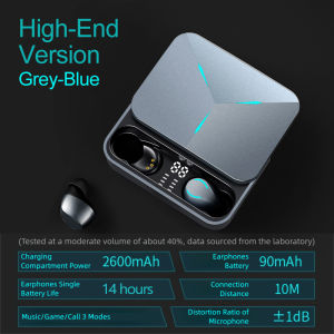 Lenovo | Erazer Earphones TG01 Bluetooth Wireless Bluetooth Earbuds Lenovo Eco Product 1200mAh 2600mAh Big Battery Game Mode Low Latency