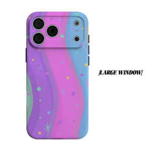Candy Wave Phone Case for iPhone 18 17 16 15 14 13 12 11 Air Pro Max Plus Double-layer Cover