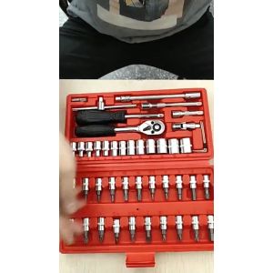 Bộ dụng cụ mở bulong ốc vít đa năng 40/46 chi tiết sửa chữa oto xe máy món đa năngDỤNG CỤ SỬA XE GIA ĐÌNH-HAUSE