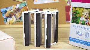 Compatible Canon Selphy CP1300 Ink and Paper KP-108IN 4x6 Inch Photo Paper Glossy for Selphy CP1500 CP1300 CP1200 CP1000 CP910 CP900 Photo Printers 108 Sheets Photo Paper and 3 Color Ink Cartridges