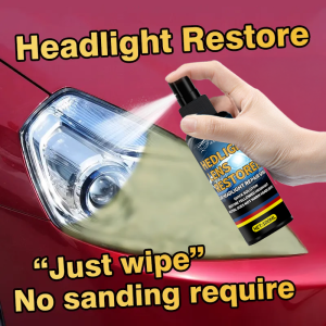 1pc Universal Headlight Lens Restoration Kit Car Headlight Oxidation Remover Innovative Polishing Set for Clear Headlamps