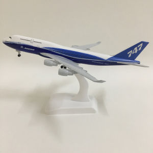 JASON TUTU 20CM Original Boeing 747 Aircraft Model Planel Airplane Diecast Metal Planes Collect Toys Gifts