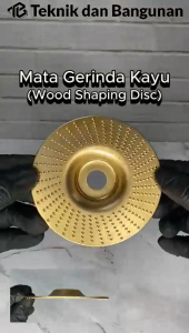 MATA GERINDA GURINDA UKIR SERUT PARUT KAYU WOOD SHAPING CARVING SAW BLADE DISC 100MM 4" INCH ABD