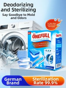 ONEFULL | Killing Mold And Scale Cleaning Tablets For Drum And Wave Type Washers