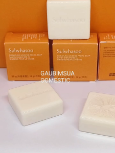 Xà Phòng xà bông Rửa Mặt Sulwhasoo Signature Ginseng Facial Soap 25g Khối lượng tịnh 19g