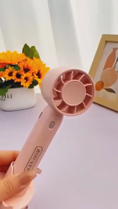 BUY 1 TAKE 1Portable Turbo Mini Fan Small Fan Stand Handheld rechargable USB Adjustable Cooling Fan Mini fan mini desk fan mini electric fan