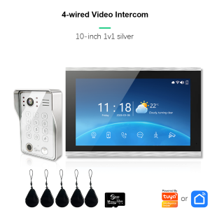 ANJIELO SMART | ANJIELO Video Doorbell Intercom 5IN1 2026 Smart WiFi Digital Frame Tuya APP Motion Detection Alarm & Background Music Player