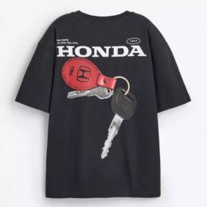 Honda | Honda Mens and Womens T-shirt Honda Summer New Motorcycle Sports Tee Racing Short-sleeved Spring Cycling Off-road Casual Top