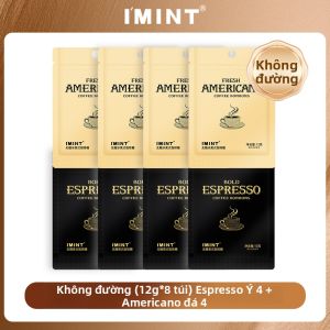 IMINT | Kẹo Cà Phê Americano Đá Đen Vàng Xylitol