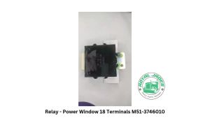 1pc Relay - Power Window 18 Terminals M51-3746010 for Automotive