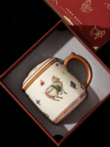 XIYUANJI | Ceramic Separation Filter Tea Cup