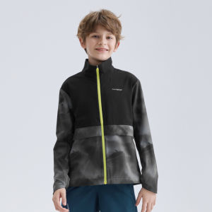 Moodytiger Boys Jacket Spring Outdoor Running Sportswear Comfortable Moisture-wicking Breathable Elastic Polyester Fiber