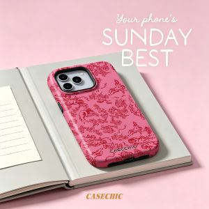 Potdemiel | Bandage Flower For Case For iPhone 17 16 15 Pro Max TPU Anti-Scratch Outer Shell Raised Screen CaseChic