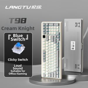 Langtu | Wireless Bluetooth 3-Mode Hot-Swappable Custom Mechanical Keyboard