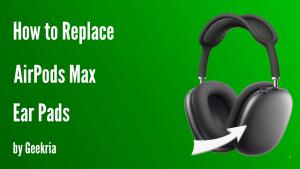 Geekria Silicone Ear Cup Cover Compatible with Apple AǐrPods Max Headphones Scratch Proof Protector Skin + Anti-Slip Grip