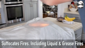 Sheffield Emergency Fire Blanket / fireeblanket/FireBlanket(1m x 1m 1.2m x 1.2m 1.2m x 1.8m 1.5m x 1.5m 1.8m x 1.8m)