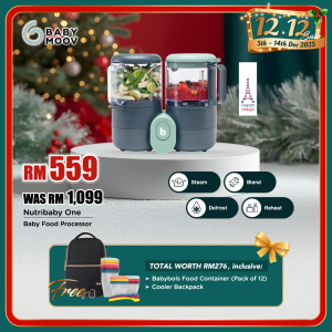 Babymoov Nutribaby ONE Food Processor