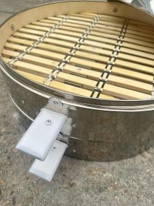 Mặt Nạ Hấp Bằng Thép Không Gỉ Dày Dặn Có Viền Bằng Thép Không Gỉ Nắp Hấp Bằng Tre Dùng Để Hấp Bánh Bao Và Bánh Bao Tại Nhà