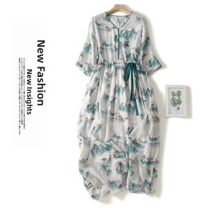 Moxueer | Stylish High-end Summer Dress for Moms Plus Size