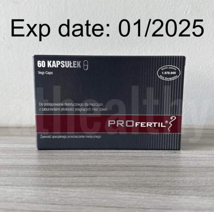 PROfertil Men - 60 / 180 Capsules (Fertility Supplements) | Lazada ...