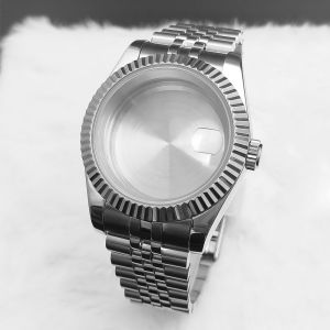 Neiton Vỏ Đồng Hồ Bằng Kính Sapphire Dành Cho Nam 36mm/40mm Thép Không Gỉ Chống Thấm Nước Phù Hợp Cho NH36 NH34 NH35 Phong Trào Thời Trang Thánh Lễ