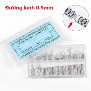 360 Chiếc Chốt Thép Không Gỉ 6-23 Mm Dây Đeo Đồng Hồ Dây Đeo Vòng Tay Kết Nối Liên Kết Chân Thợ Đồng Hồ Bộ Dụng Cụ Sửa Chữa