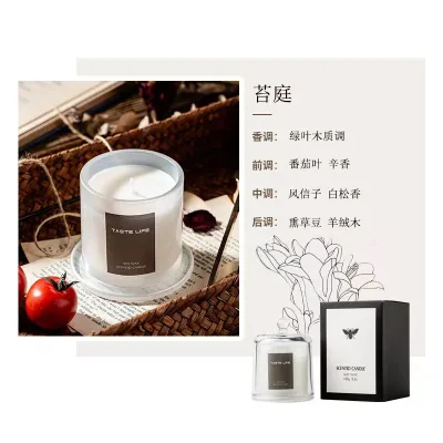 Low Temperature Scent Soy Wax Smoke-free Candle