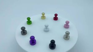 3/5/10/12pcs Super Strong Magnetic Push Pins Neodymium Magnet Refrigerator Kitchen Whiteboard Durable Magnetic Thumb Tacks Sucke