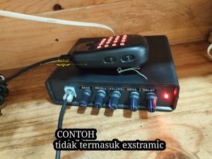 ECHO MODULASI MIC ASLI BOX GEPENG