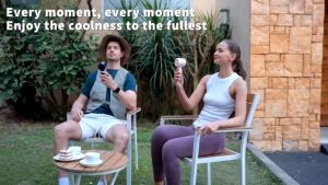 N68 Kipas Mini Portable Fan 0-100Speed Adjustment handheld desktop Rechargeable Kipas Mini Fan for student