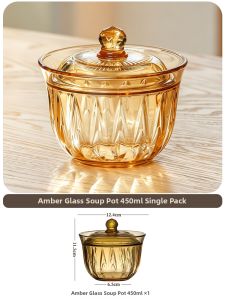 CRISTALGLASS | High Borosilicate Glass Stew Pot