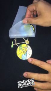 Sablon Stiker DTF Printing 14cm Tema Power Puff Girls & Astronaut & Skull Vol.4