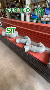 Con thỏ ống nước nhựa PVC phi 60 90 114 hiệu Siêu Thành (ST) và Bình Minh (BM)
