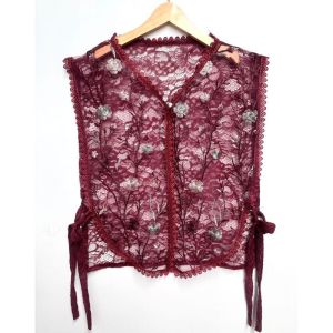 OUTER VEST BROKAT IMPORT//ROMPI BROKAT//VEST PREMIUM