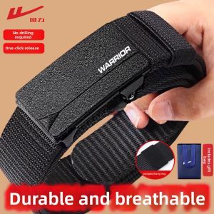 Warrior | Mens Automatic Buckle Nylon Woven Belt