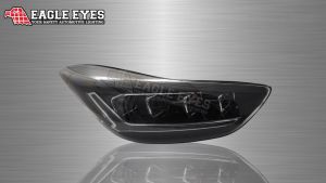 HYUNDAI ELANTRA MD 2010-2015 PROJECTOR LED HI-LO BEAM DRL SEQUENTIAL SIGNAL WELCOME LIGHT ONE TOUCH BLUE HEADLAMP