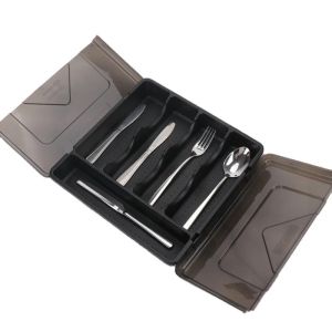 Utensils Cutlery Drawer Organizer with cover