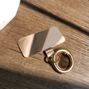 Zengge High-End Metal Connector New Upgrade Bend Head Design More Suitable Link Chain Clamp Fixed Pad Strong Mobile Phone Case Card Sticky Durable Lanyard Pad Anti-Lost God Tool Card Hanging Piece