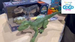 เล่นเด็ก ไดโนเสาร์ทีเร็กซ์ T-rex เสมือนจริง ไดโนเสาร์เดินหน้า~ถอยหลัง QX040