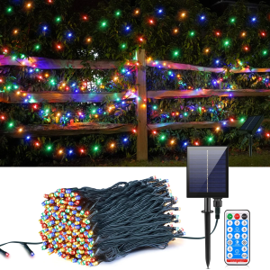 30M Available LED String Lights With Large Solar Panel Waterproof For Ourdoor Garden Lawn Yard Huts House Decor Party Festival