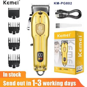 ปัตตาเลี่ยนของผู้ชายเคเมอิมืออาชีพไร้สายชาร์จได้ KM-PG802