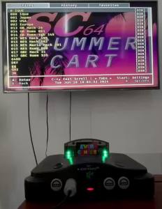 SC64 N64 Flash Cart 11000 in 1 For Nintendo 64 Console With 64GB TF Card Support 64DD Games Multi‑Region Retro Game Card