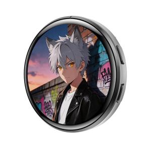 Dynamic Electronic Badge Display Pin 1.5 In Touch Screen Anime E-Badge For Game Peripherals Excellent Fans Friends Birthday Gift