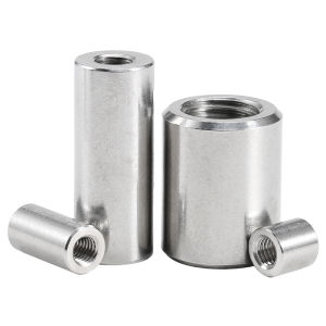 BAIRUITE | Heavy-Duty Extended Stainless Steel Nut Bolt Thread Rod Connector