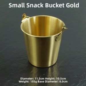 MOLORE | Creative Commercial Use Multi-purpose Snack Bucket 304 Stainless Steel